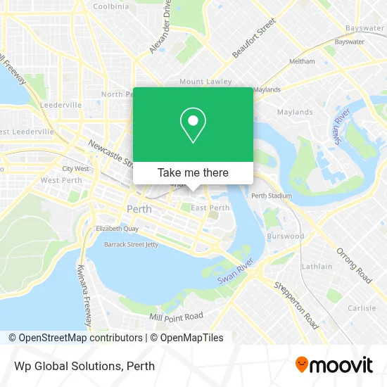 Mapa Wp Global Solutions