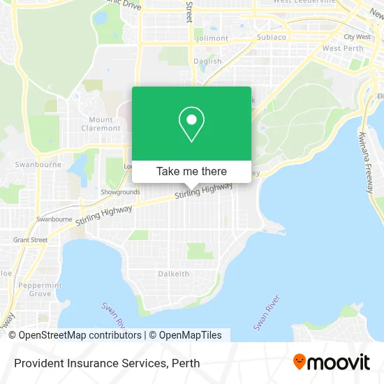 Provident Insurance Services map