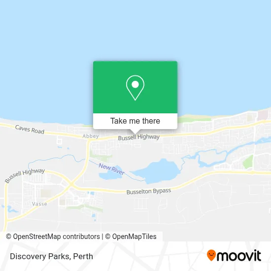 Mapa Discovery Parks
