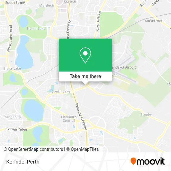 Mapa Korindo