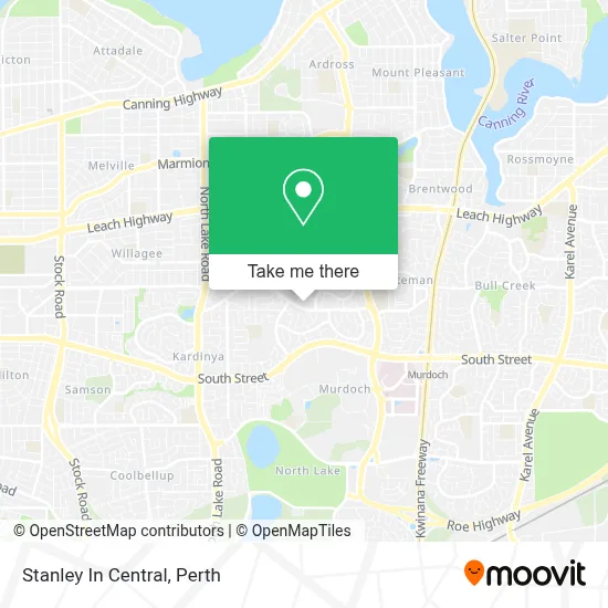 Mapa Stanley In Central