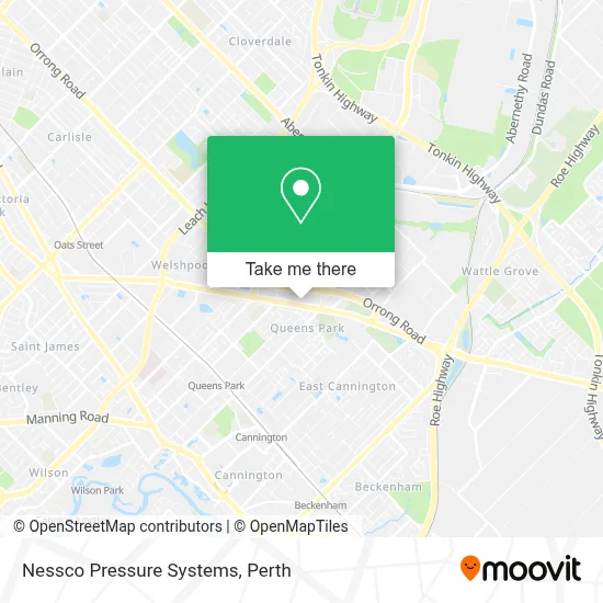 Mapa Nessco Pressure Systems