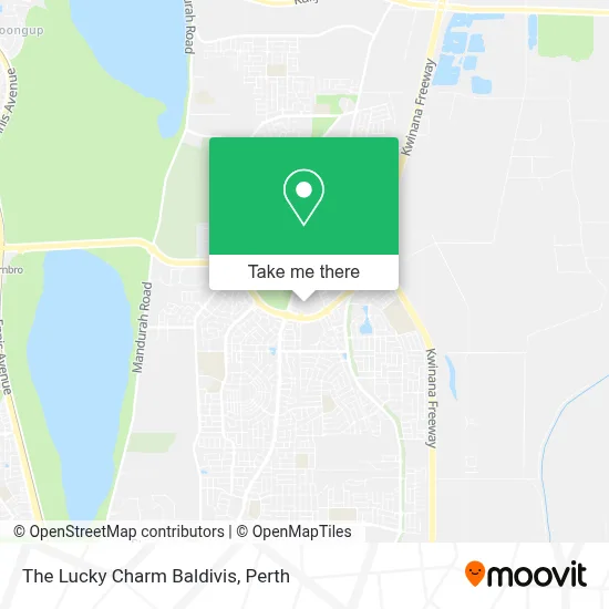 Mapa The Lucky Charm Baldivis