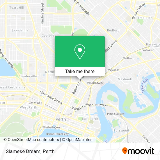 Mapa Siamese Dream