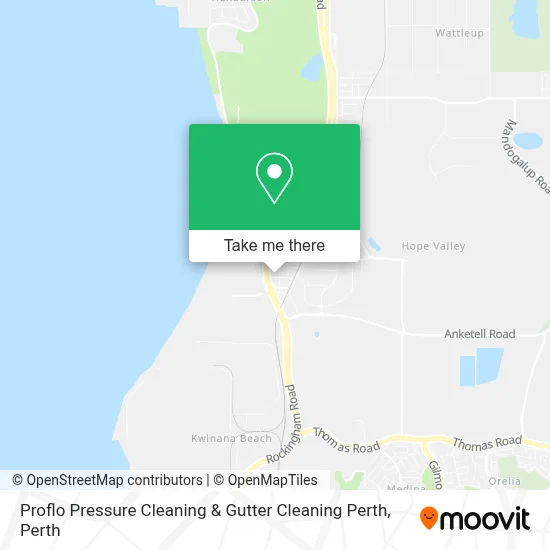 Mapa Proflo Pressure Cleaning & Gutter Cleaning Perth