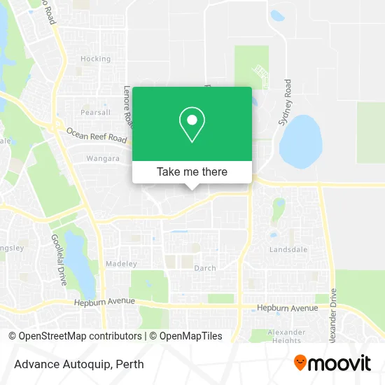 Mapa Advance Autoquip