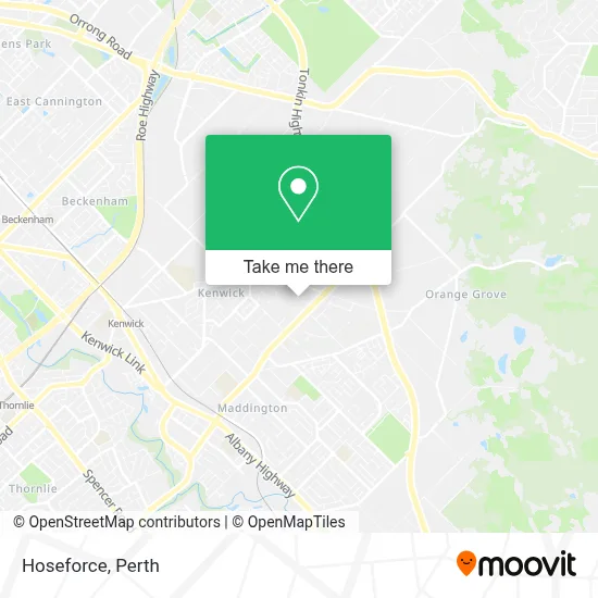 Mapa Hoseforce