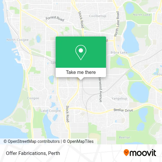 Mapa Offer Fabrications
