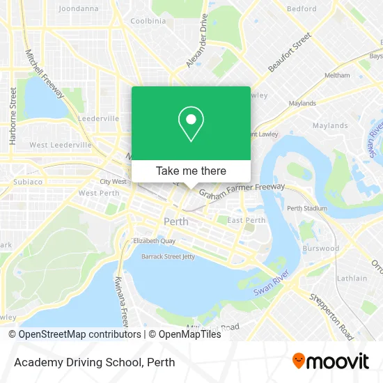 Mapa Academy Driving School