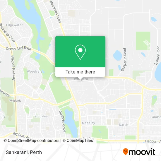 Mapa Sankarani