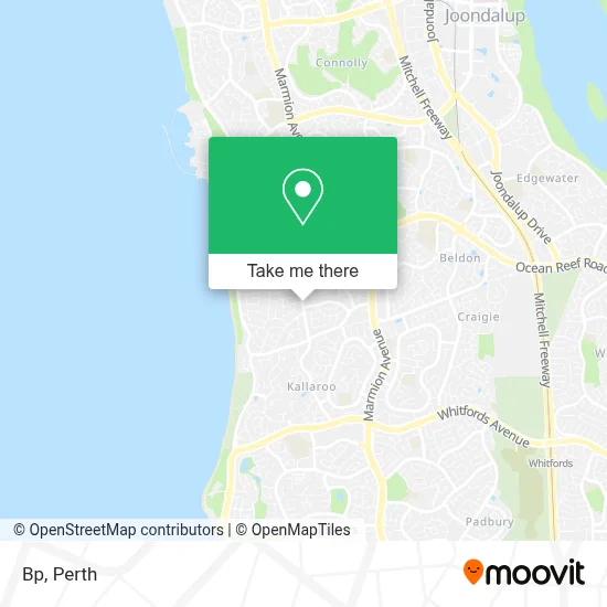 Mapa Bp
