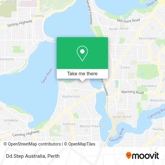 Mapa Dd.Step Australia