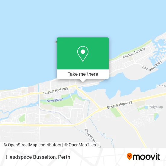Mapa Headspace Busselton
