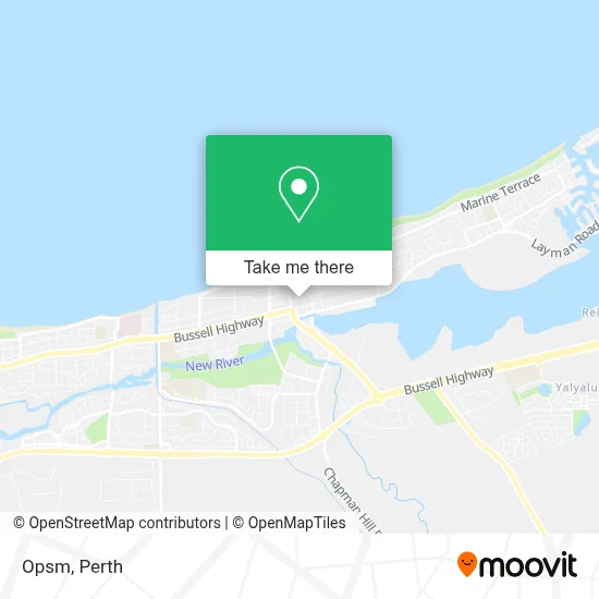 Mapa Opsm