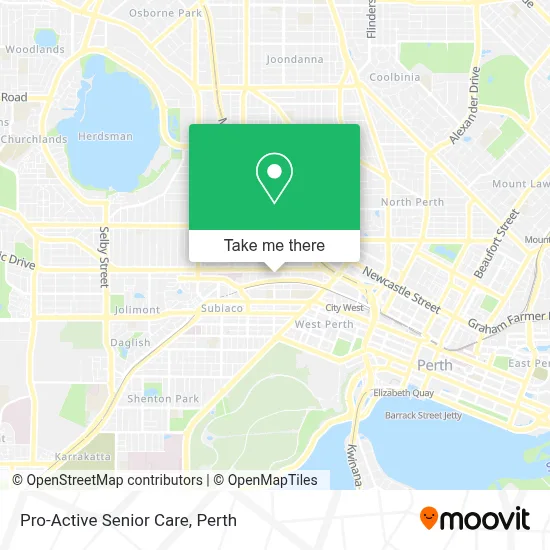 Mapa Pro-Active Senior Care