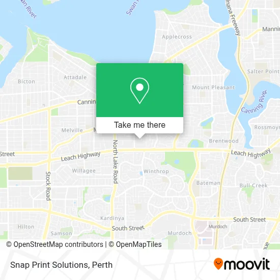 Mapa Snap Print Solutions