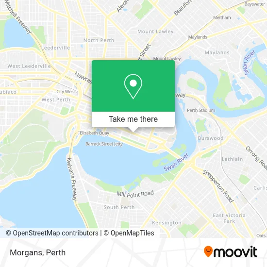 Mapa Morgans