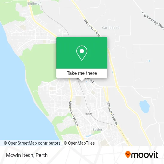 Mapa Mcwin Itech