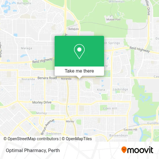 Mapa Optimal Pharmacy