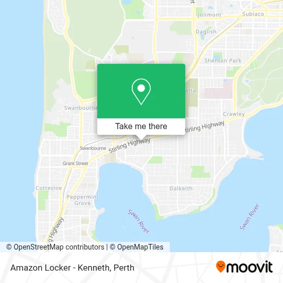 Amazon Locker - Kenneth map