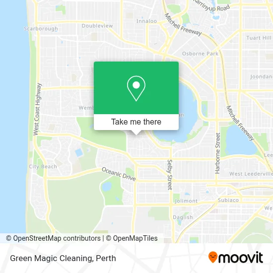 Mapa Green Magic Cleaning