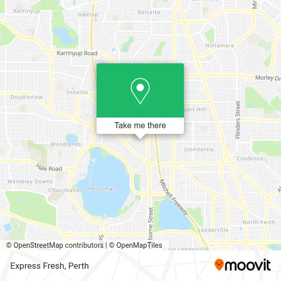 Mapa Express Fresh