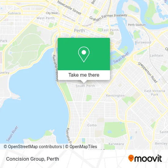 Concision Group map