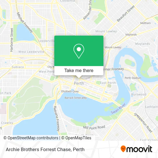 Archie Brothers Forrest Chase map