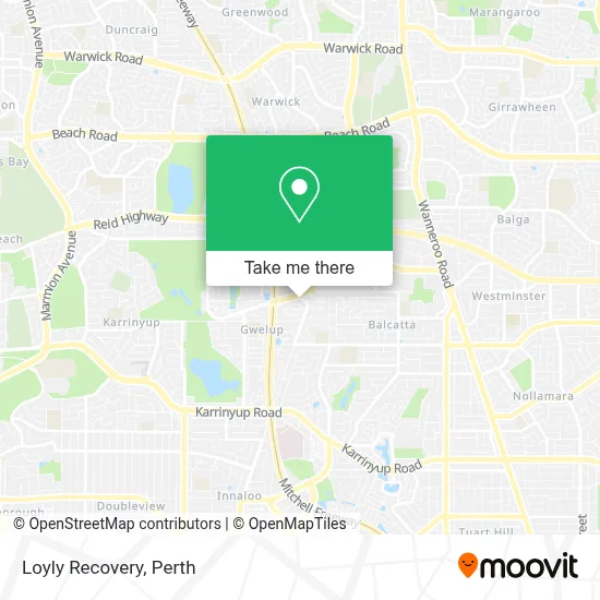 Mapa Loyly Recovery