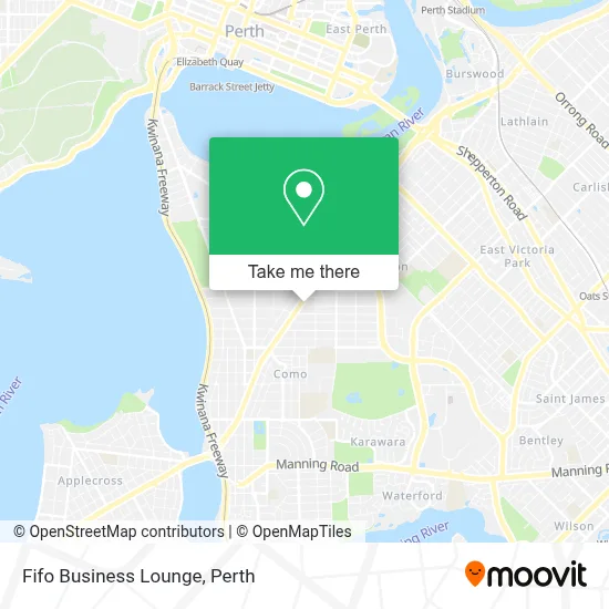 Mapa Fifo Business Lounge