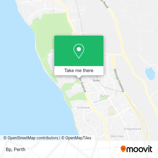 Mapa Bp
