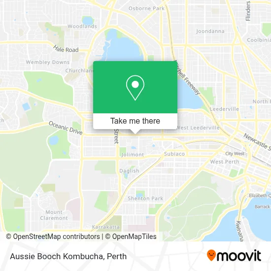 Aussie Booch Kombucha map