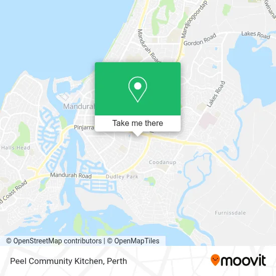 Peel Community Kitchen map