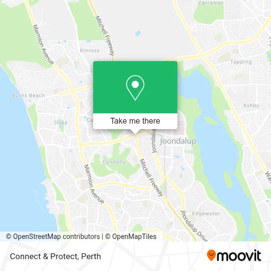 Connect & Protect map