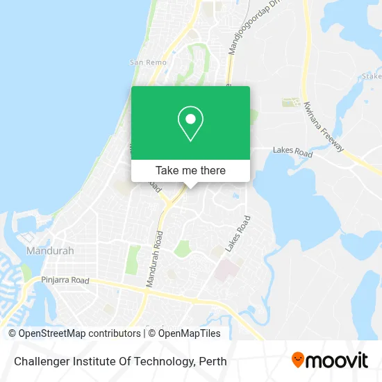 Mapa Challenger Institute Of Technology