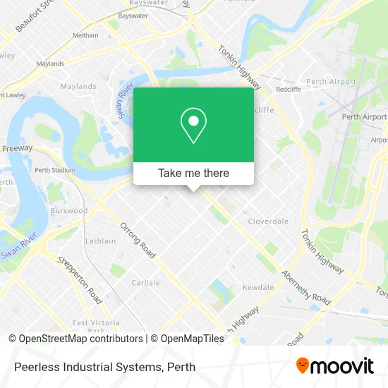 Mapa Peerless Industrial Systems