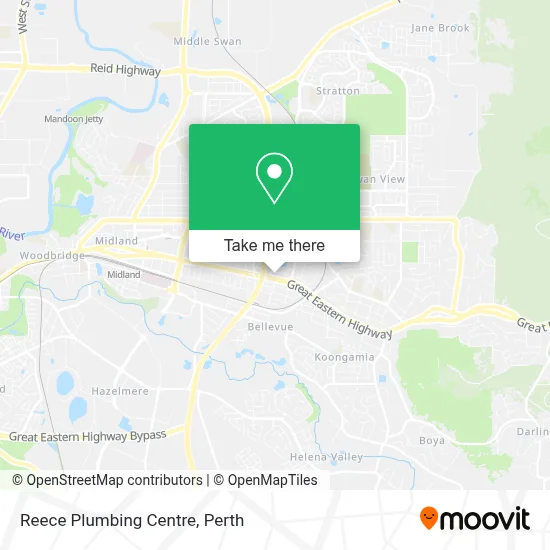 Reece Plumbing Centre map