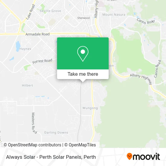 Always Solar - Perth Solar Panels map