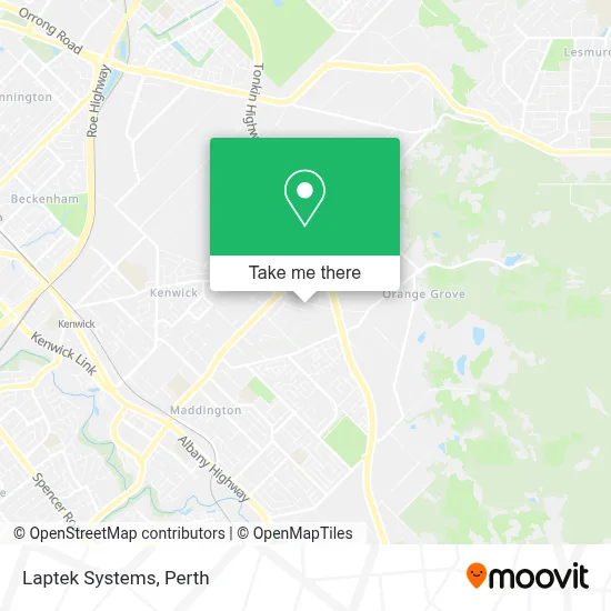 Mapa Laptek Systems