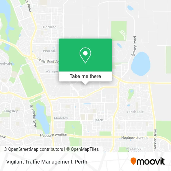 Mapa Vigilant Traffic Management