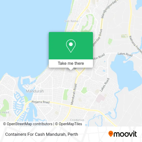 Mapa Containers For Cash Mandurah