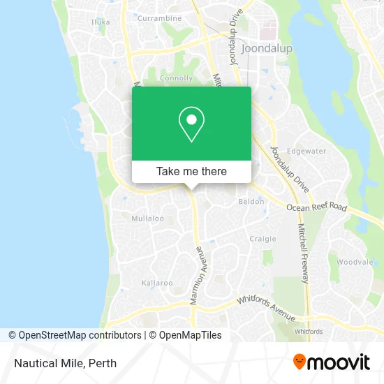 Mapa Nautical Mile