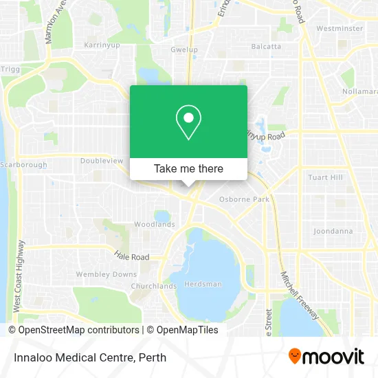 Mapa Innaloo Medical Centre