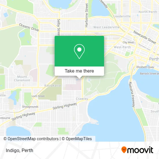 Mapa Indigo