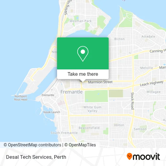 Mapa Desal Tech Services