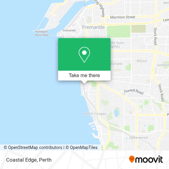 Mapa Coastal Edge