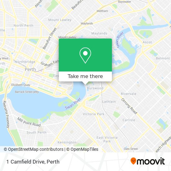 1 Camfield Drive map