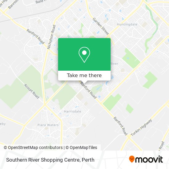 Southern River Shopping Centre map
