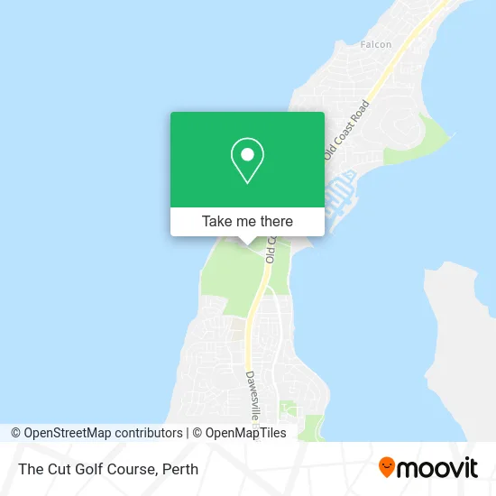 Mapa The Cut Golf Course