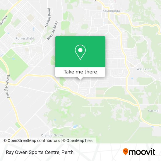 Ray Owen Sports Centre map